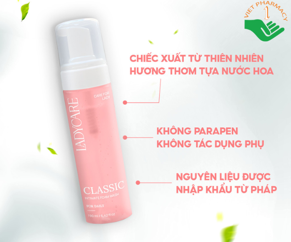 Bọt vệ sinh Ladycare Classic 90ml